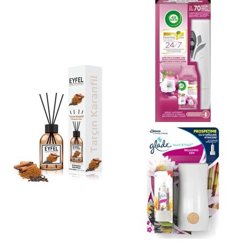 Pachet Parfum pentru Casă – Atmosferă & Prospețime